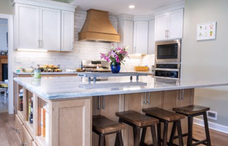 large Island Kitchen Remodel